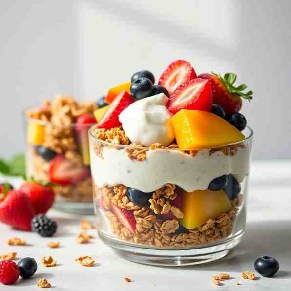 Meal Prep Parfait - Low-Sugar Greek Yogurt Recipe
